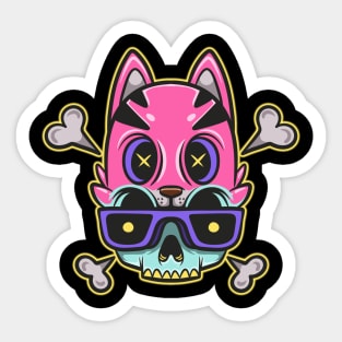 fusion animal cartoon Sticker